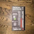 Noco GENIUS1 6V/12V 1A Smart Battery Charger, Trickle And Maintainer. Fixed Price $22.00.