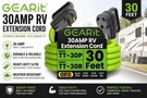 Gearit 30 Ft Extension Cords Amp 10 Gauge Prong Waterproof Heavy Duty. Fixed Price $46.80.