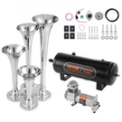 New Vevor Train Horns KIT,4 Trumpet Air KIT,150DB For Pickup. Fixed Price $223.20.