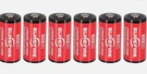Six (6) Surefire Lithium Batteries SF123A CR123A Volt Bulk. Fixed Price $18.98.
