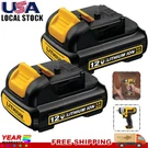 2X 3.0AH 12VOLT Xr Max Lithium-ion Battery For Dewalt DCB127-2 DCB120 DCB121. Fixed Price $20.19.
