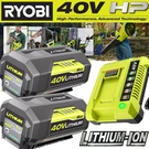 For Ryobi 40V Ah Lithium Ion Battery 40-VOLT OP40605VNM OP40602 /rapid Charger. Fixed Price $96.00.