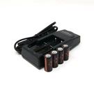4 Pack Demonfire CR123A Rechargeable Lithium Ion 500MAH Batteries & D1 Charger. Fixed Price $24.99.