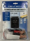 Automatic Battery Float Charger 12V Rechargeable Cen-tech Item 69955. Fixed Price $12.00.