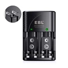 Ebl Smart Rapid Aaa Charger For 9V Rechargeable Batteries Ni-mh Ni-cd. Fixed Price $12.49.