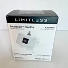 Limitless Totalboost Mini Pro 5,000 Mah Portable Power Bank Gray Marble W/ Kick. Fixed Price $27.00.