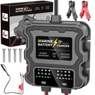 10A Waterproof Marine Battery Charger For Lithium, Agm & Deep-cycle Batteries. Fixed Price $138.35.