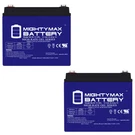 Mighty Max 12V 35AH Gel Battery For Quantum Q6000, Q6000Z, Q600XL - Pack. Fixed Price $159.99.