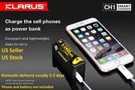 Klarus CH1 Li-ion Ni-mh Battery Smart Charger Usb Power Bank Aaa 18650. Fixed Price $42.95.