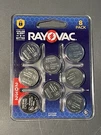 Rayovac 3V 2032 Lithium Batteries 8 Count New In Sealed Pack. Fixed Price $8.49.