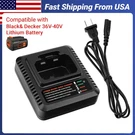 Replace Black & Decker Charger LCS36 LCS40 Compatible With 36V/40V Battery. Fixed Price $26.89.