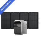 Ecoflow Delta 3 Plus 1024WH Portable Power STATION+400W Solar Panel Refurbished. Fixed Price $998.75.