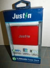 New Sealed Justin Powerbank Stick 5400 Mah, Travel Usb Charger Free Ship. Fixed Price $14.87.