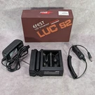 Efest Luc S2 2-BAY Lcd Universal Li-ion Battery Charger With Ac/car Adapter. Fixed Price $9.99.