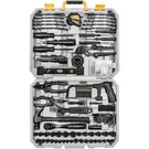 218 Pcs General Household Hand Tool With Plier, Screwdriver Set,socket. Fixed Price $97.99.