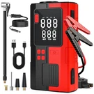 Car Battery Jump Starter With Air Compressor, 5000A Tire Inflator, 16.8V Port.... Fixed Price $97.71.
