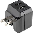 Startech USB2PACUBK 17W Dual Usb-a Wall Charger 2.4A/1A Black. Fixed Price $46.39.