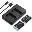 Digital Camera Battery Set 2 Pack Rechargeable Li-ion 1700MAH Dual Usb Charger. Fixed Price $66.73.