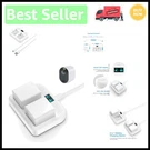 Dual Charging Station For Arlo Cameras With Led Display, Fast. Fixed Price $33.99.