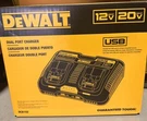 Dewalt DCB102 Dual Port Charger 12V 20V Usb Battery Yellow Power Tool. Fixed Price $89.00.