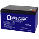 Mighty Max 12V 12AH Gel F2 Replaces Bladez PB-SM807 Electric Powerboard Scooter. Fixed Price $34.99.