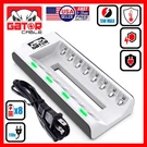 Rechargeable Battery Charger Aaa Ni-mh Ni-cd Automatic Charged Red Led Light. Fixed Price $13.99.