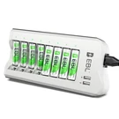 Ebl Battery And Rechargeable Batteries CHARGER+4AA+4AAA, White. Fixed Price $43.35.