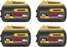 Pack DCB609 For Dewalt Flexvolt 20V/60V 12AH Max Li-ion Battery DCB204 DCB615. Fixed Price $147.02.