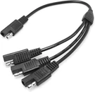 Dgzzi Sae Power Extension Cable 18AWG Y Splitter To 35CM, Black. Fixed Price $13.77.