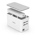 Power Strip With Cable Management Box, Tessan 5 Ft Flat Plug Extension Cord, .... Fixed Price $42.52.