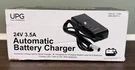 Upg Automatic Battery Charger 24V 3.5A 71699 Xlr 24BC3500T-4 Lead Acid Black Nob. Fixed Price $39.00.