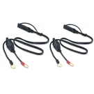 Imestou Motorcycle Solar Sae Quick Disconnect Extension Cable Adapter, Black. Fixed Price $12.78.