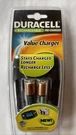 Duracell Value Charger W/2 Rechargeable Aa Batteries CEF14DX2 Nos Untested. Fixed Price $38.99.