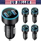 Dual Ports Usb Car Cigarette Charger Lighter Digital Led Voltmeter 12V/24V Lot. Fixed Price $62.41.