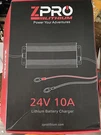 Zpro 24V 10A Lithium Battery Charger. Fixed Price $125.00.