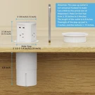 Pop Up Countertop Outlet With 15W Wireless CHARGER,20W Usb Ports,flu. Fixed Price $55.00.