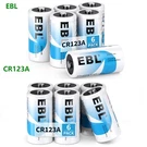 Ebl CR123A 85177 Lithium Battery 1600MAH 3V Batteries Cell Lot. Fixed Price $66.59.