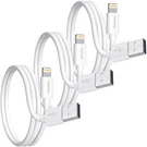 Overtime Mfi-certified Lightning To Usb-a 4FT Charging Cables, 3-PACK White. Fixed Price $29.99.