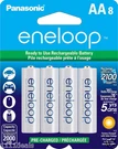 New Panasonic Eneloop Aa BK-3MCCA8BA Batteries 2000MAH Blister Pack. Fixed Price $31.59.