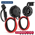 Mictuning 1FT 14 Awg Sae Socket Sidewall Port To Male Plug 12V-24V Power Cord Qu. Fixed Price $35.57.