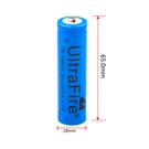 3.7V Button Top Rechargeable Battery 3000MAH Lithium Cell Charger For Flashlight. Fixed Price $10.92.