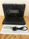 Lumina 10000MAH Ultra Compact Portable Charger 2-PORT Battery Power Black LA1100. Fixed Price $39.00.