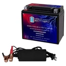 Mighty Max YTX12-BS Replaces Kawasaki Vulcan 900 Classic 25 + 12V 2AMP Charger. Fixed Price $54.99.