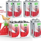 Ebl Volt Li-ion Usb Rechargeable Batteries 5400MWH Lithium Battery Lot. Fixed Price $15.29.