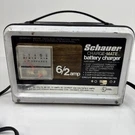 Schauer BH-12 6/2 Amp Battery Charger Vintage Tested & Works Great! L. Fixed Price $39.99.