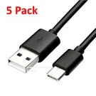5X Black Type Rapid Cable Usb-c Fast Power Sync Charging Cord Charger. Fixed Price $12.05.