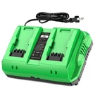 Amitself 40V Dual-port Replacement For Greenworks Battery Charger Usb Fits. Fixed Price $82.34.