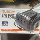 Snow Joe + Sun Certified Authentic ION100V-RCH Rapid Charger For Volt. Fixed Price $54.28.