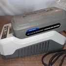 Snow Joe Sun 40V 5.0AH Ecosharp Pro Battery IBAT40XR + Charger ICHRG40. Fixed Price $100.00.