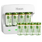 Hixon 3V RCR123A Rechargeable Batteries Lithium 900MAH & Charger. Fixed Price $45.97.